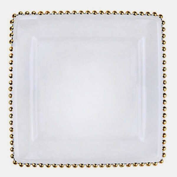 Wholesale glass charger plate PZ-073 product photo